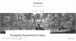 Desktop Screenshot of errancias.com